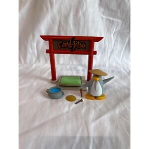Club Penguin Sensei Toy Figure Mix 'n Match Card-Jitsu Series 5 w/ Accessories